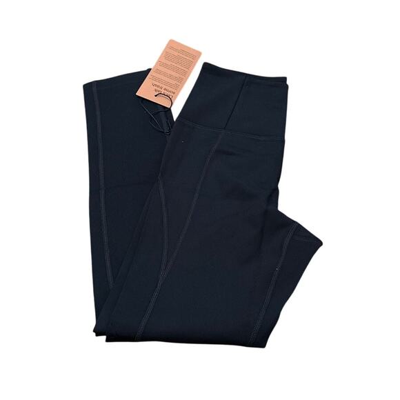 Girlfriend Collective Compressive High-Rise 7/8 Leggings 4008 Black Size XS - Picture 1 of 5